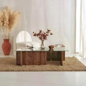 NEOstill Masuta de cafea Escape, 105x65x30 cm, maro