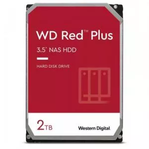 Western Digital Red Plus NAS, 2TB, SATA3, 64MB, 3.5inch WD20EFPX