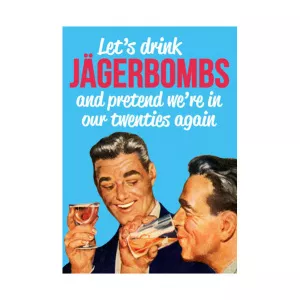 Dean Morris Cards Felicitare - Let's Drink Jagerbombs