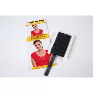 Vlieseline T12 SB banda bias termocolanta negru