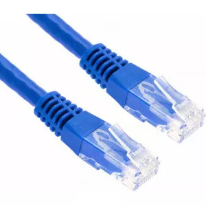 Spacer CAT5e Patch Cable UTP 10m blue