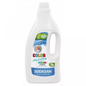 Sodasan Detergent ecologic sensitive pentru rufe albe și colorate bebeluși 1,5 l