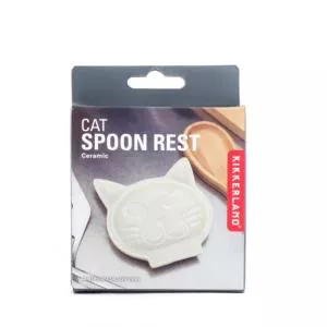 Kikkerland Suport lingura - Cat Spoon Rest