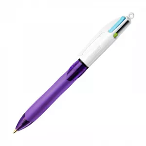BIC Pix 4 culori Medium 1.0 mm Grip Fashion
