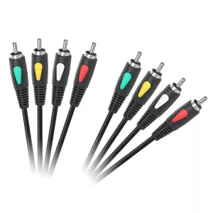 Cabletech CABLU 4RCA-4RCA 1M ECO-LINE