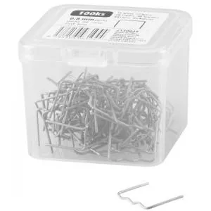 Strend Pro Set capse pentru pistol de lipit/sudat plastic, pentru fisuri subtiri, 0.8 mm, 100 buc