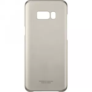 Samsung Clear Cover Gold pentru Galaxy S8 Plus (EF-QG955CFEGWW)