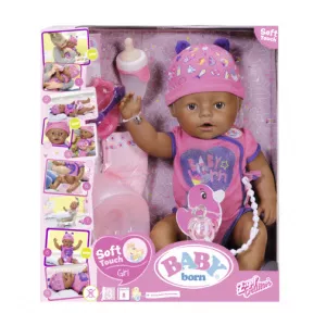 Zapf Creation BABY born-Papusa etnica interactiva