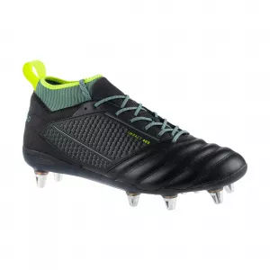 OFFLOAD Ghete cu Crampoane pe Filet Rugby IMPACT R900 SG 8 Negru Bărbați