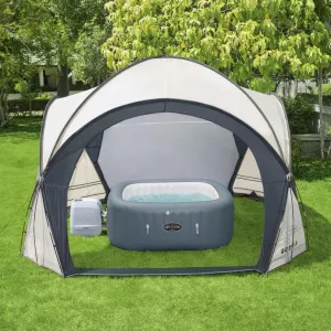 Bestway Cort cupolă Lay-Z-Spa pentru cadă hidromasaj, 390x390x255 cm 60305