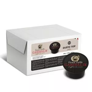 Gran Caffe Garibaldi Capsule cafea Gusto Top Plus, compatibile Lavazza Blue, 100 capsule, 800g