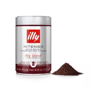 Illy Cafea macinata Espresso Intenso, 250g