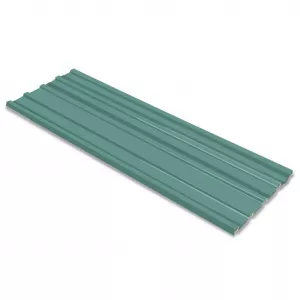 vidaXL Panouri pentru acoperiș, oțel galvanizat, verde, 12 buc.