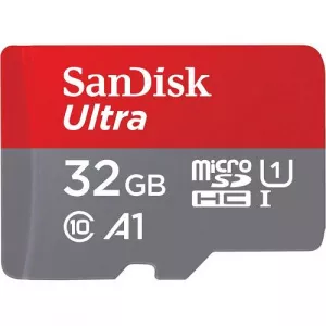 Sandisk MicoSDHC 32GB, CLASA 10 + Adaptor SD SDSQUA4-032G-GN6MA