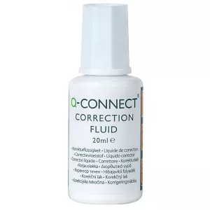 Q-Connect Fluid corector cu pensula, 20ml