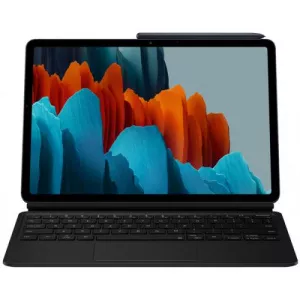 Samsung Husa/Stand cu tastatura pentru Galaxy Tab S7, Black