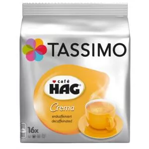 Tassimo Capsule Decaffeinated Cafe HAG , 16 capsule, 104 gr.