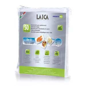 Laica Pungi pentru vidat alimente, 25x30 cm VT3510, 50 pungi