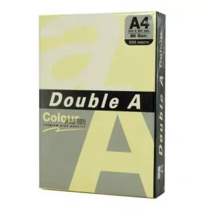 Double A Hartie color pentru copiator A4, 80g/mp, 500coli/top, Double A - pastel cheese