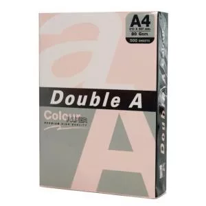 Double A Hartie color pentru copiator A4, 80g/mp, 500coli/top, Double A - pastel lagoon