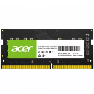 Acer SD100 Black 8GB, DDR4-3200MHz, CL22 BL.9BWWA.206