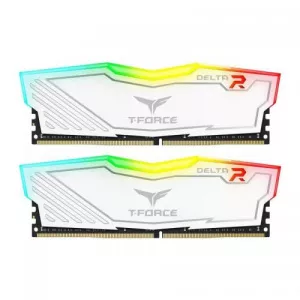 TeamGroup T-Force Delta RGB White 16GB, DDR4-3200MHz, CL16 TF4D416G3200HC16CDC01