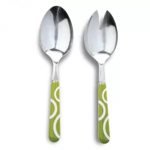 Nava Set de tacamuri pentru salata, 2 piese, verde 10-060-043