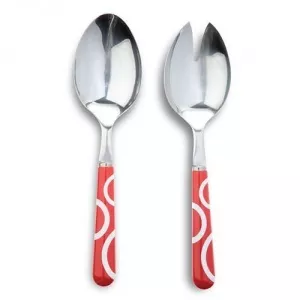 Nava Set de tacamuri pentru salata, 2 piese, rosu 10-060-040