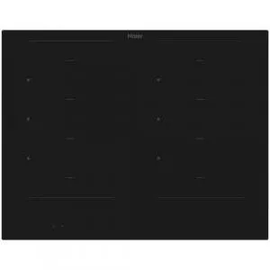 Haier Plita incorporabila ID Series 4 HA2MTB58IRB1S, Inductie, 4 zone, Cconectivitate WiFi/ hOn app, Cook with me, VaryCook, slider Touch Control, Flexy Zone, 65 cm (Negru)