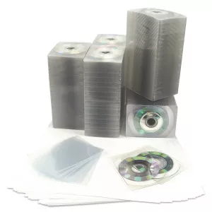 COPYME Mini CD-R Inkjet printabil cu plic, 24X, 40 MB, Business Card CD set 100 buc