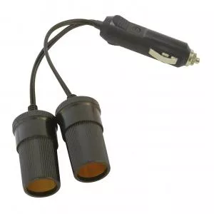 Carpoint Priza dubla bricheta 12-24V 10A