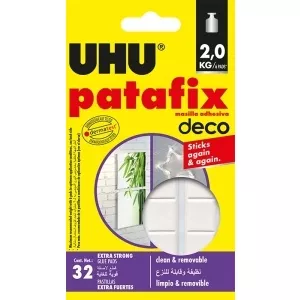 Uhu Tablete de adeziv Patafix HomeDeco 32 tablete