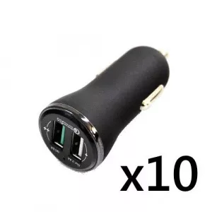 M3Mobile Adaptor auto USB, KIT 10 buc. - UNIV-PWSP-VUA-10