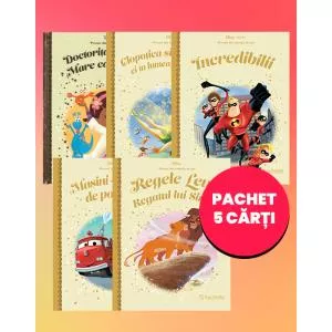 Litera Set 5 carti Disney. Povesti din colectia de aur