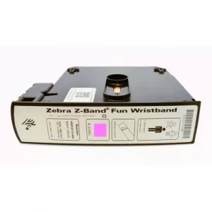 Zebra Bratari de identificare Z-Band Fun, adult, roz, cutie, 2100 buc - 10012713-5K