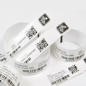Zebra Bratari de identificare Z-Band Ultrasoft, nou-nascut, albe, cutie, 1800 buc - 10019015