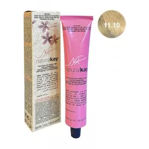 Natural Kay Vopsea vegana 11.10 Superplatinum ASH Blonde, 100ml