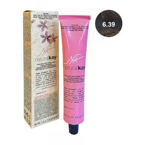 Natural Kay Vopsea vegana 6.39 Tobacco Dark Blonde, 100ml