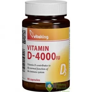 Vitaking Vitamina D3 Forte 4000UI 90 capsule