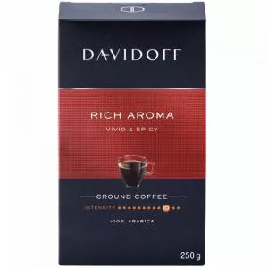 Davidoff Rich Aroma, 250g Prajita si macinata
