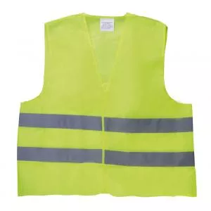 AutoMax Vesta reflectorizanta verde XL cu benzi reflectorizante