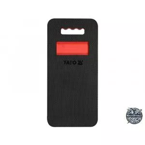 YATO Covoras protectie genunchi atelier, 450 x 210 x 30 mm, Negru/Rosu