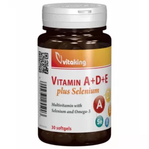 Vitaking Vitamina A+D+E+seleniu - 30 capsule