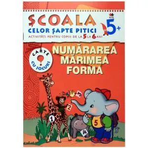 Litera Numărarea. Mărimea. Forma. Școala celor șapte pitici 5+
