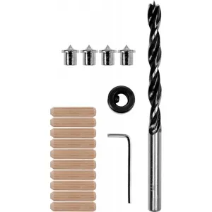 YATO Set pentru imbinari cu dibluri lemn 10 mm YT-44113