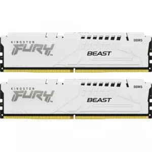 Kingston FURY Beast White 64GB DDR5 6000MHz CL36   KF560C36BWEK2-64