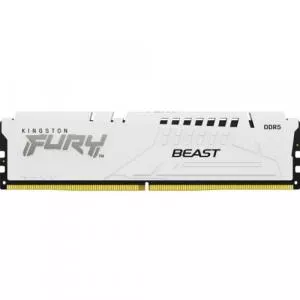 Kingston FURY Beast White 16GB DDR5 6000MHz CL40 KF560C40BW-16