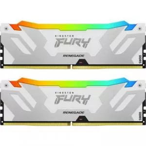 Kingston FURY Renegade White RGB 32GB DDR5 6800MHz CL36   KF568C36RWAK2-32