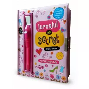 Litera Jurnalul meu secret cu lacăt și cheie