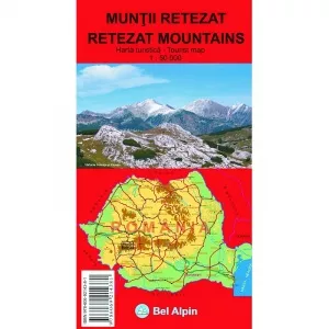 Bel Alpin Harta Muntii Retezat